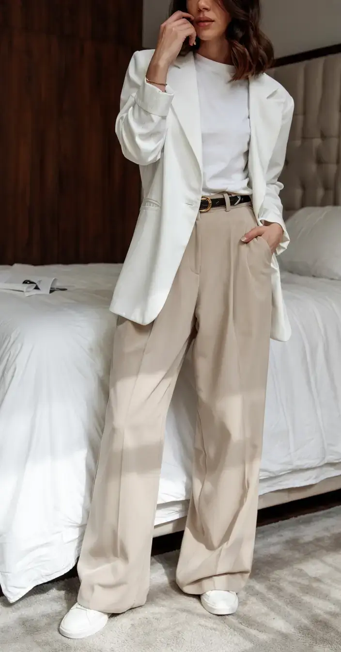 old money outfits for women 2026 Effortless Neutrals and Morning Elegance