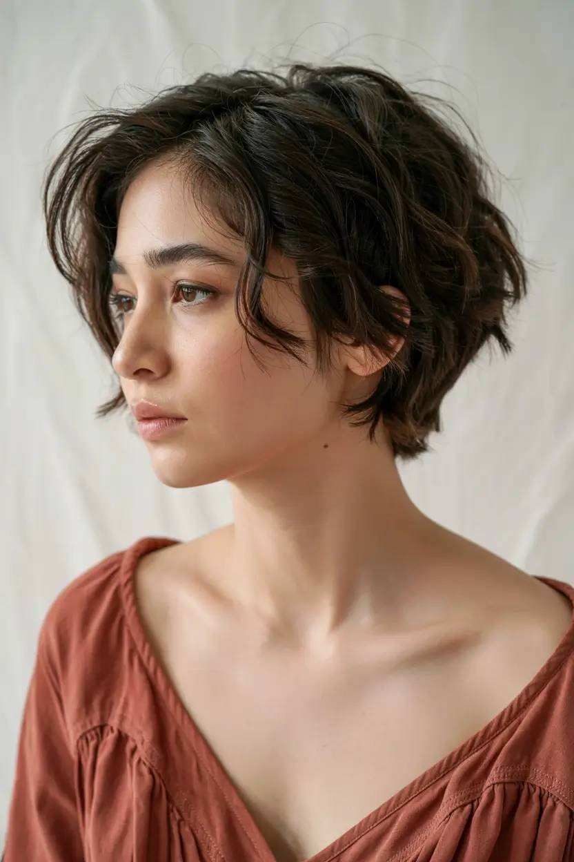 pixie haircut ideas 2026 Loose and Layered Soft-Wave Pixie