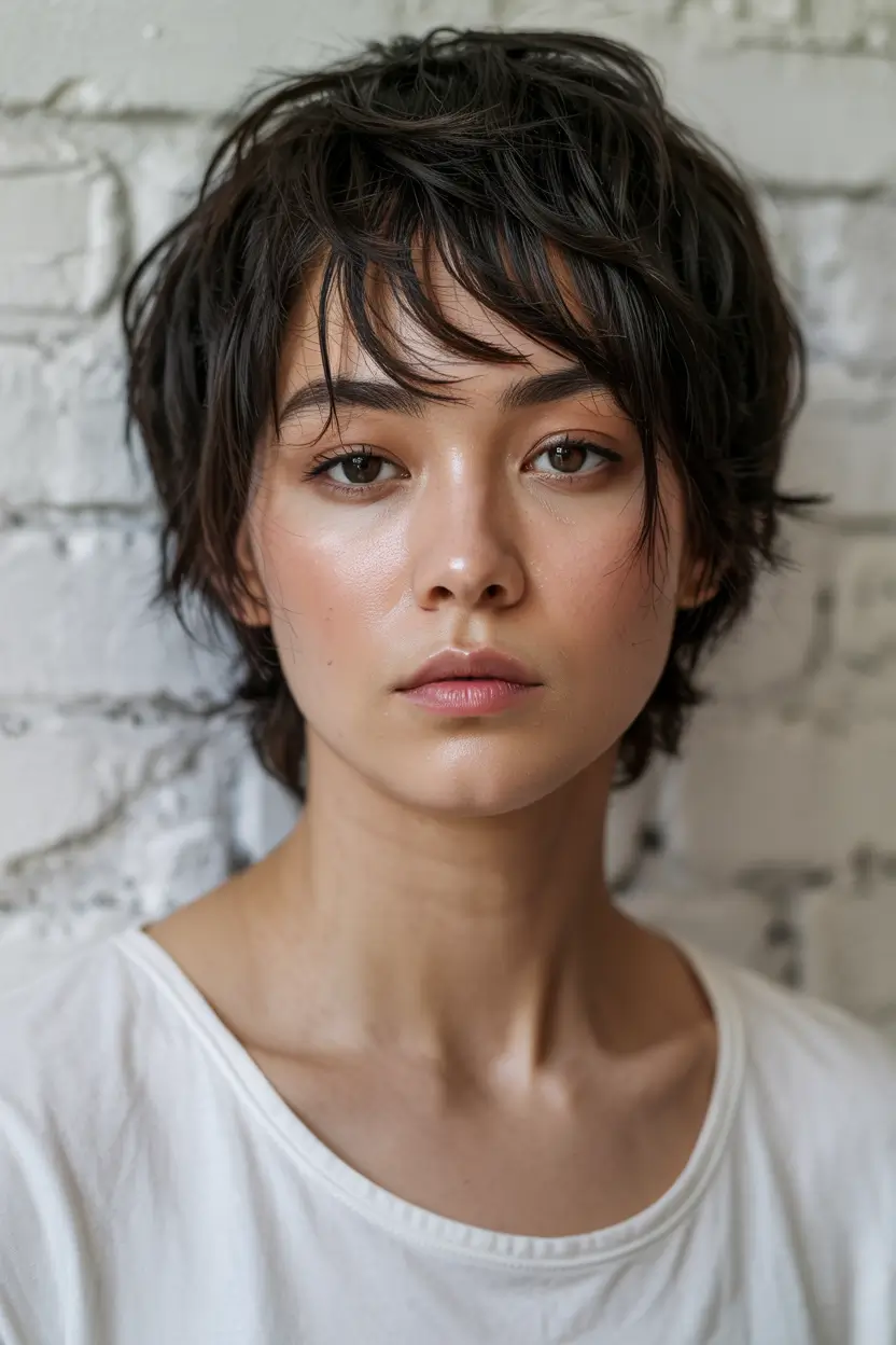 pixie haircut ideas 2026 Airy Soft Shag with Wispy Volume