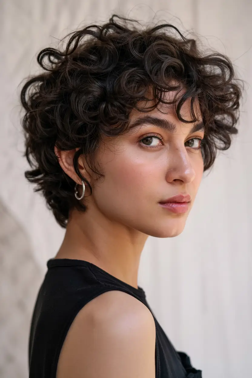 pixie haircut ideas 2026 Defined Curl Power Pixie