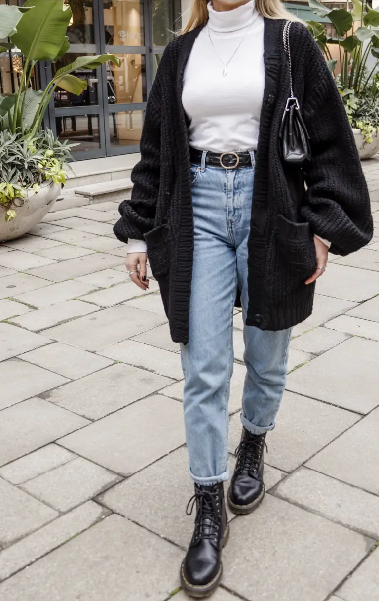 plus-size outfits for women 2026 Monochrome Layering Masterclass