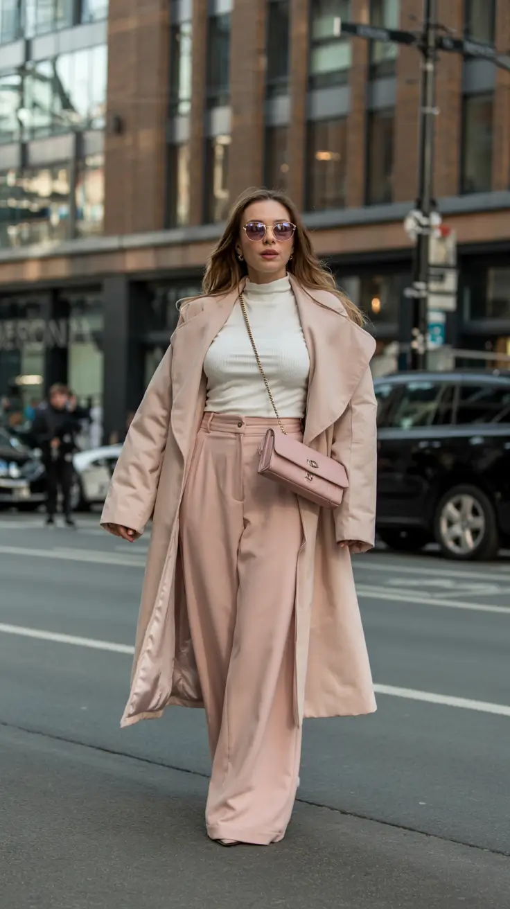 plus-size outfits for women 2026 Modern Romance in Blush
