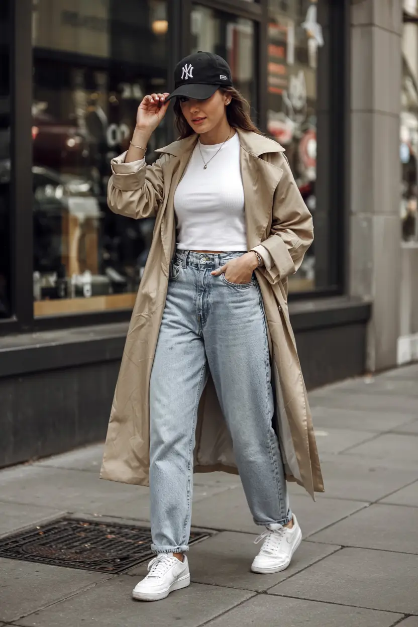 Stylish New York outfits 2026 Sporty Streetwear With Refined Layers