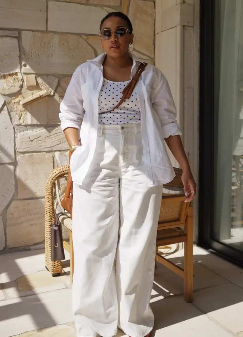 summer outfits for Black women 2026 Polished Linen and Retro Ease
