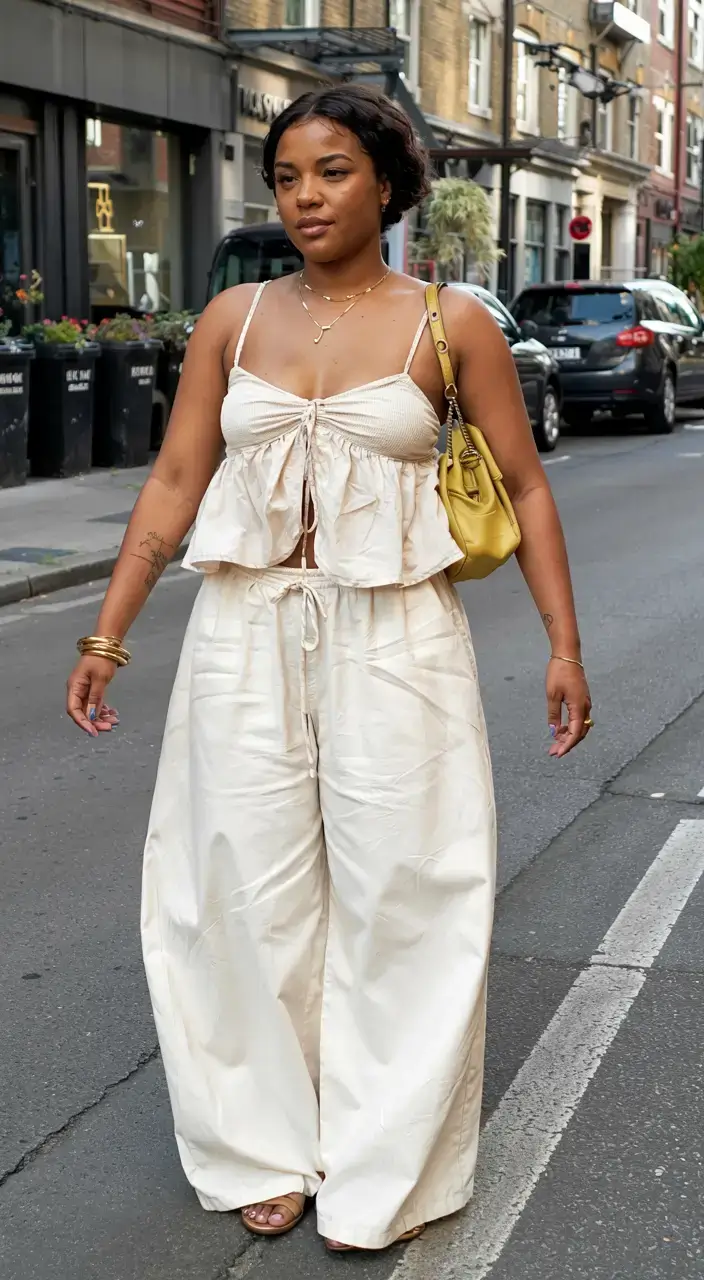 summer outfits for Black women 2026 Soft Volume and Streetlight Romance