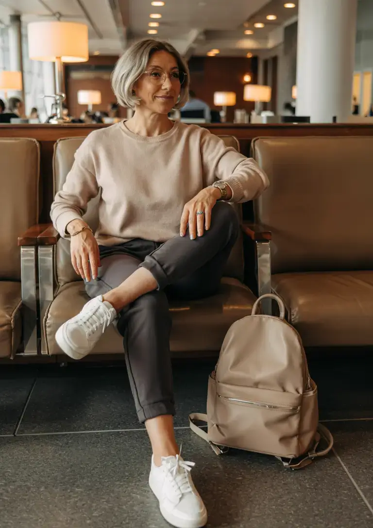 Travel outfit ideas 2026 Minimalist Calm for the Modern Traveler