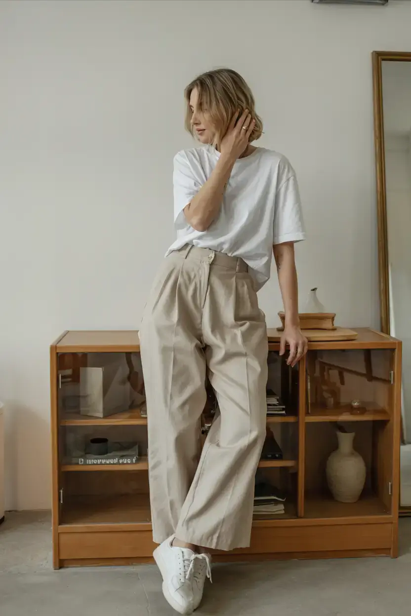 Travel outfit ideas 2026 Soft Lines, Pure Intent