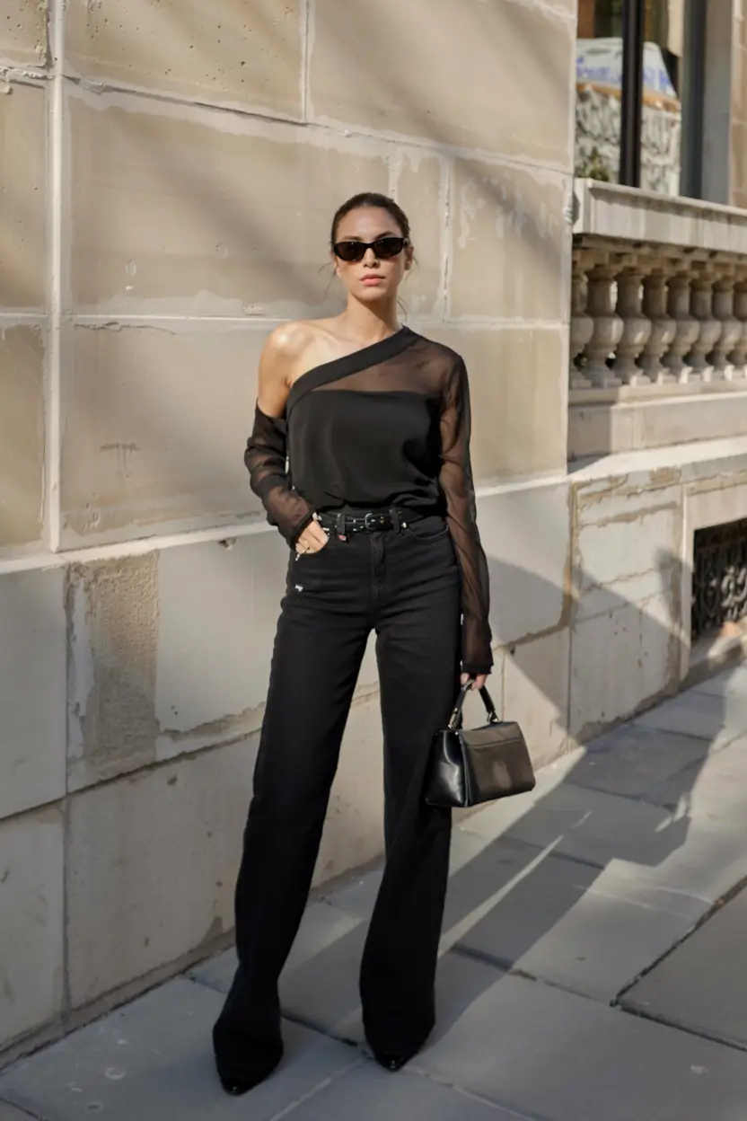 Trendy going out outfits 2026 Asymmetric Allure: One-Shoulder Revolution