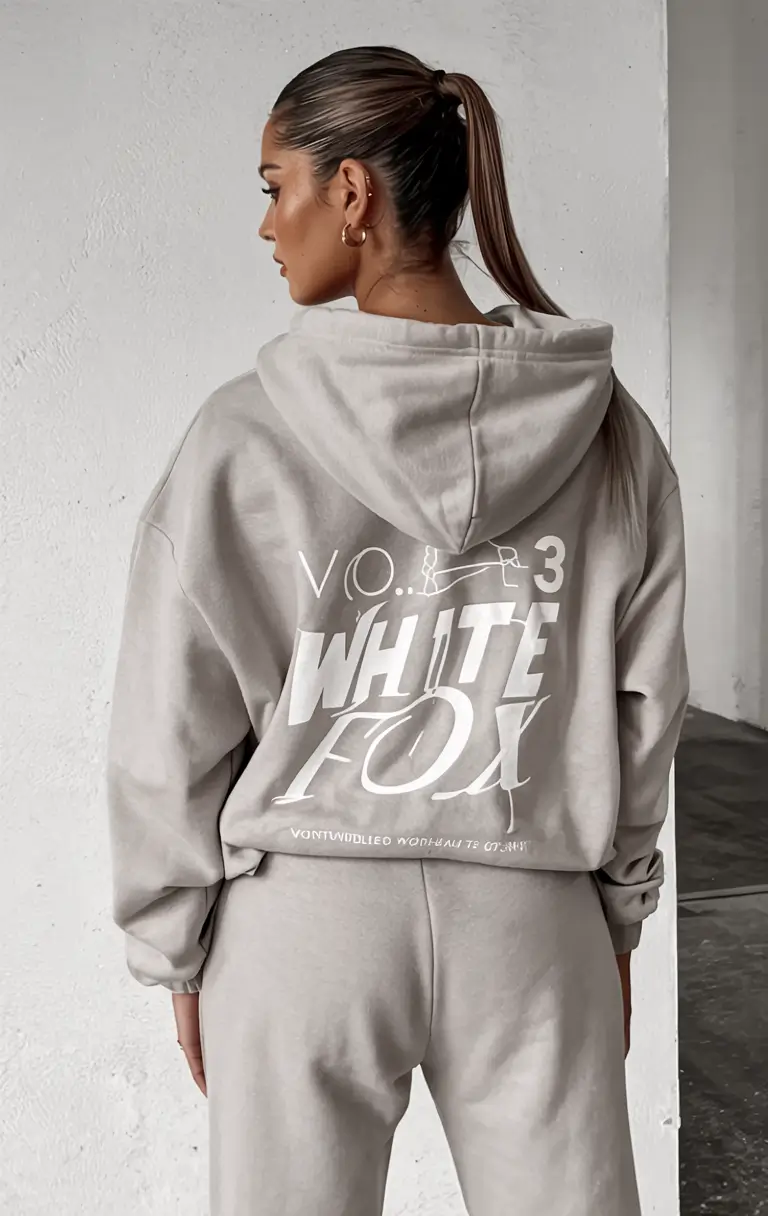 Trendy hoodie outfits 2026 Soft Branding With Sleek Neutral Tones