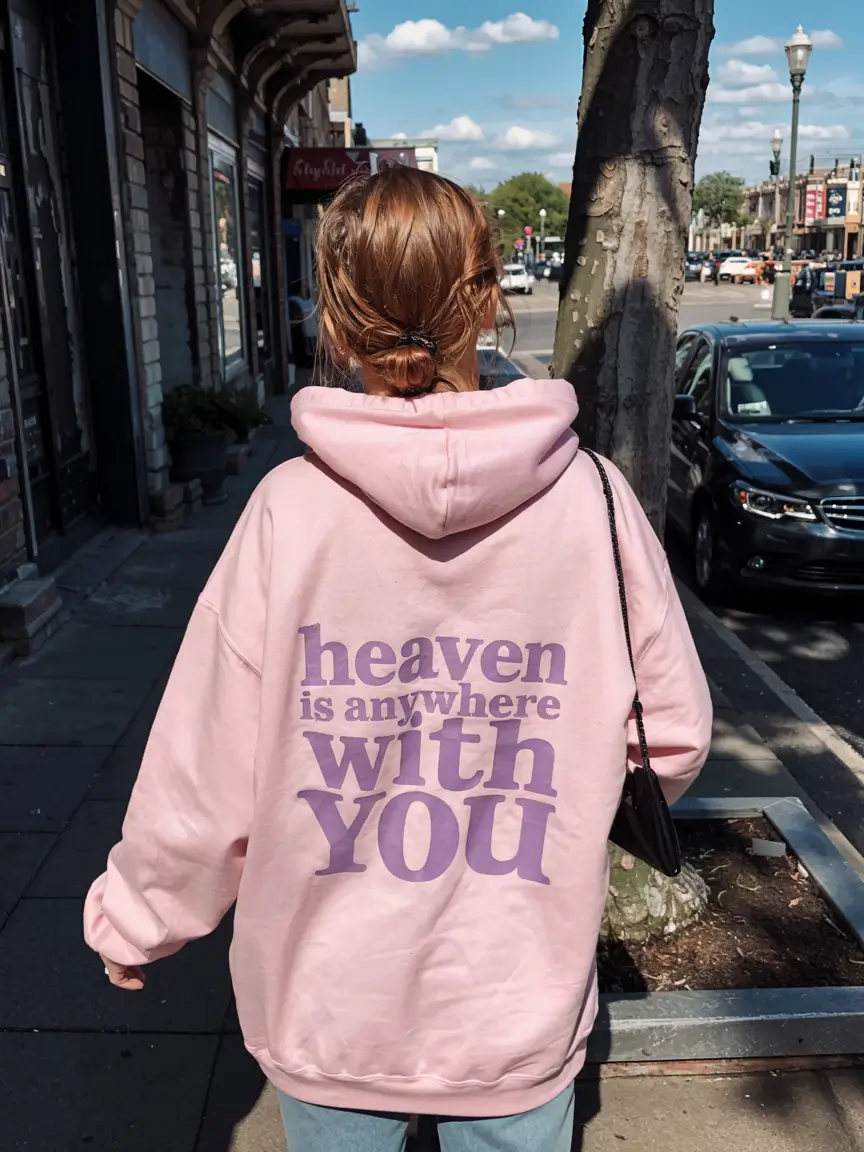 Trendy hoodie outfits 2026 The Soft-Girl Walk-Around Hoodie