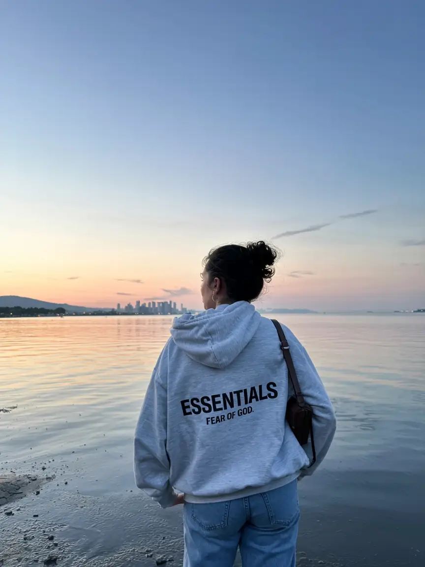 Trendy hoodie outfits 2026 Coastal Classic With Statement Branding