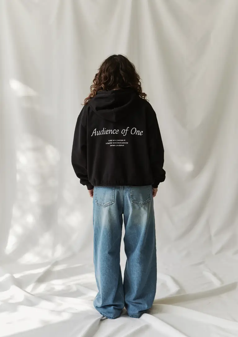 Trendy hoodie outfits 2026 Graphic Back Statements and Oversized Denim