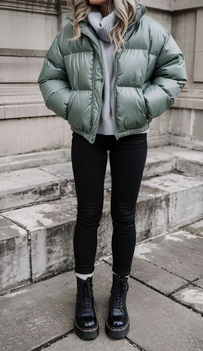 Trendy legging outfits 2026 Frosted Street Edge