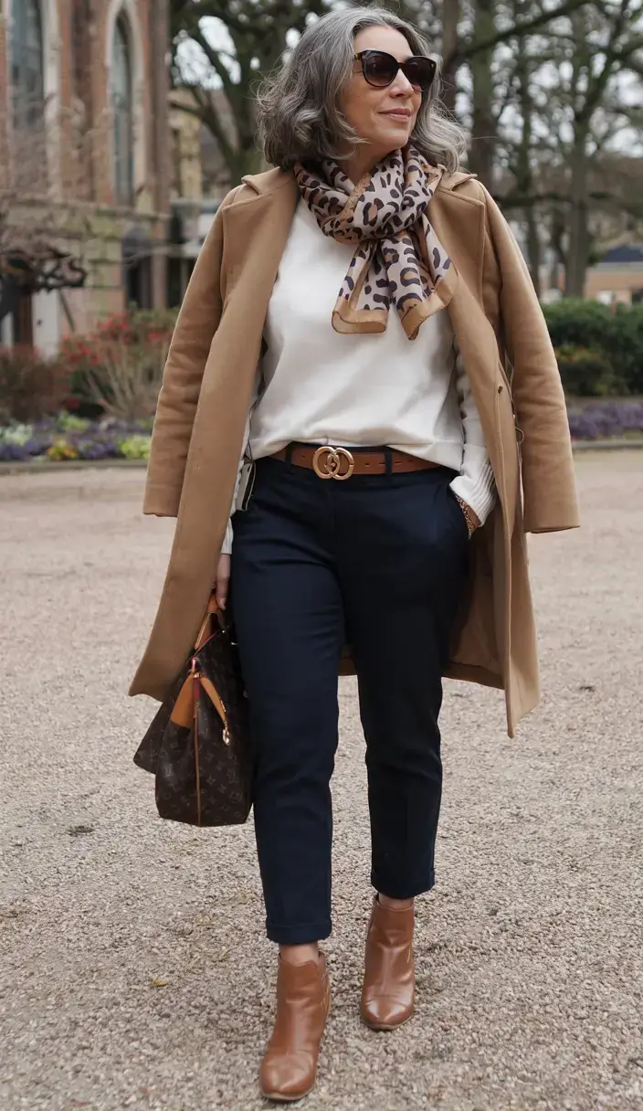 Trendy outfits for women over 40 in 2026 Refined Warmth Autumn Layers That Speak Softly