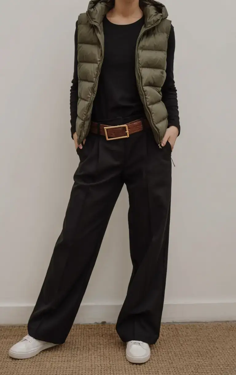 Trendy outfits for women over 40 in 2026 Utility Luxe Redefining Casual Strength