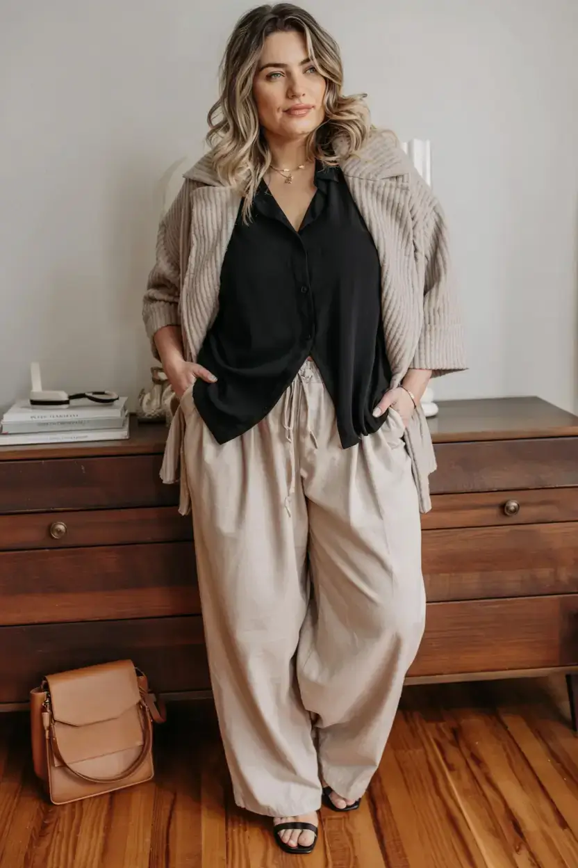 trendy outfits for women over 50 in 2026 Relaxed Neutrals for Effortless Confidence