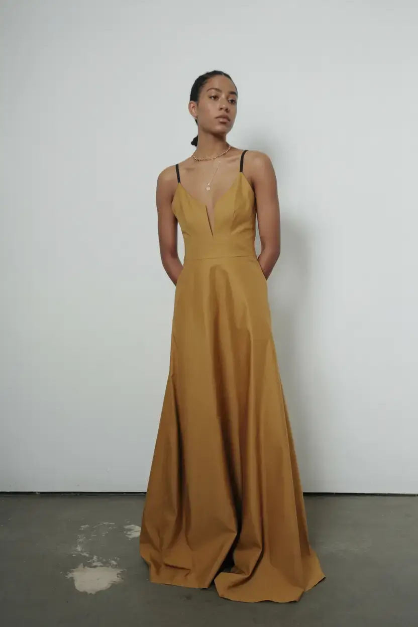 Wedding guest outfit ideas 2026 Modern Mustard Statement