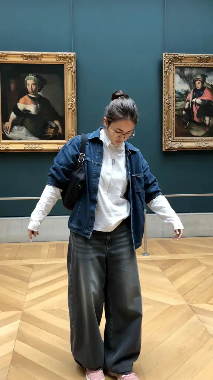 y2k outfits ideas 2026 Denim Layers in the City