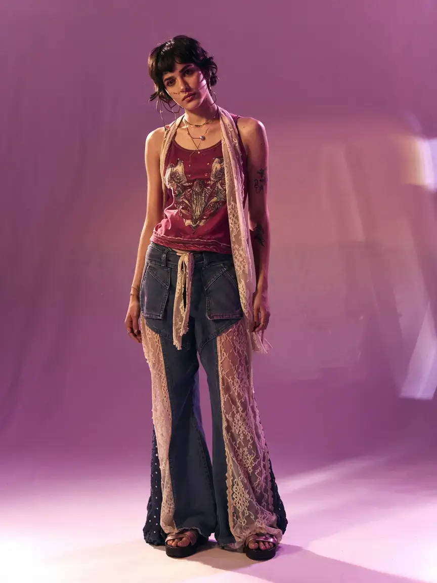 y2k outfits ideas 2026 Boho Y2K Dreamscape