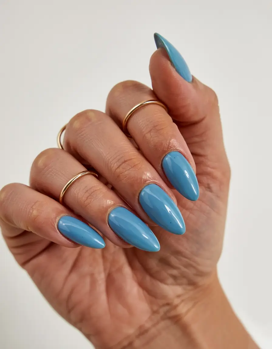 aura nails 2026 Azure Current: Aqua Energy Aura