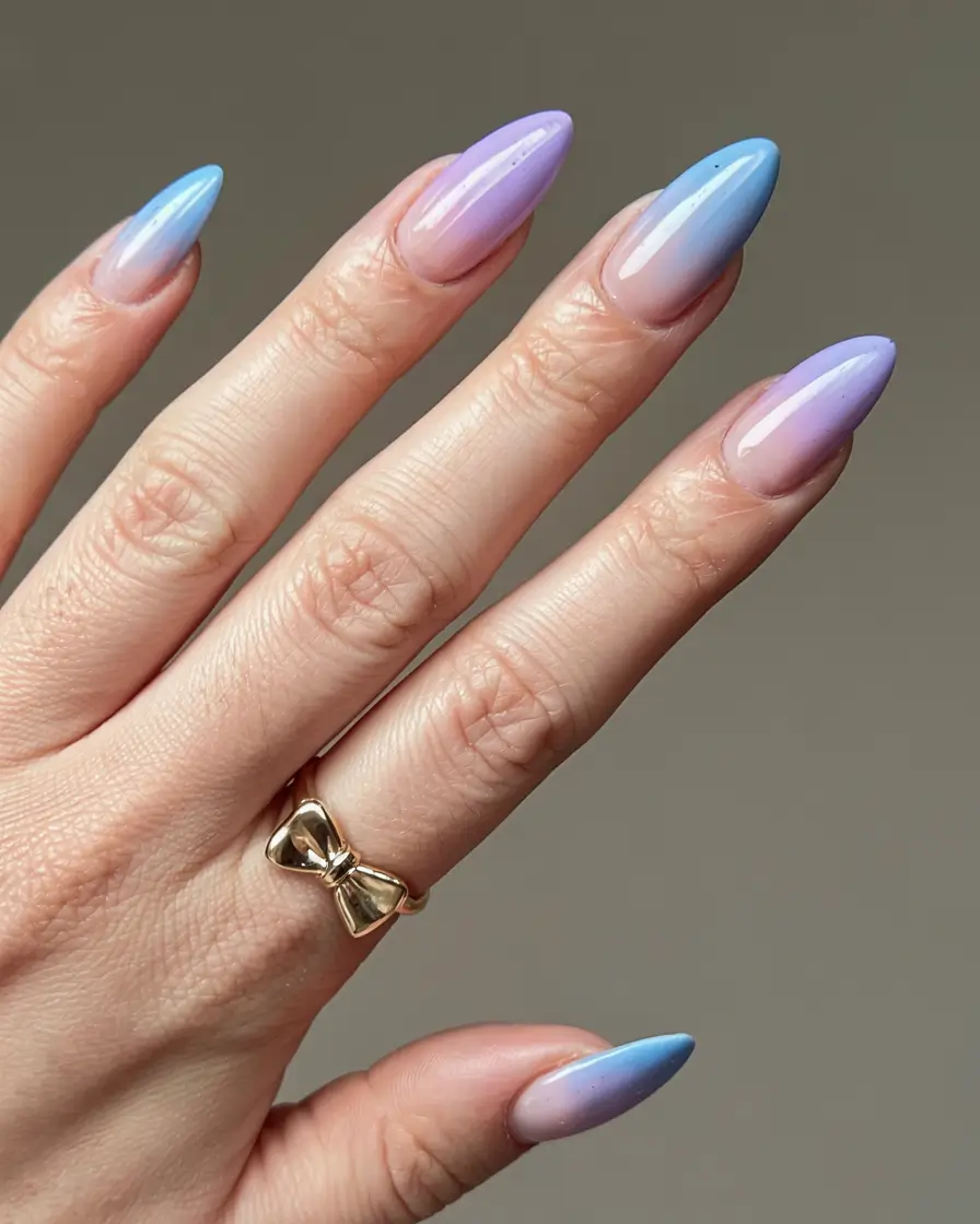 birthday nails 2026+Fairy-Tale Gradient