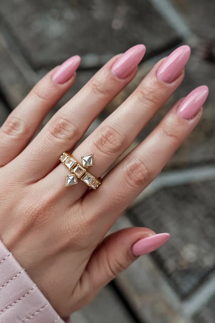 birthday nails 2026+Classic Bubblegum Energy