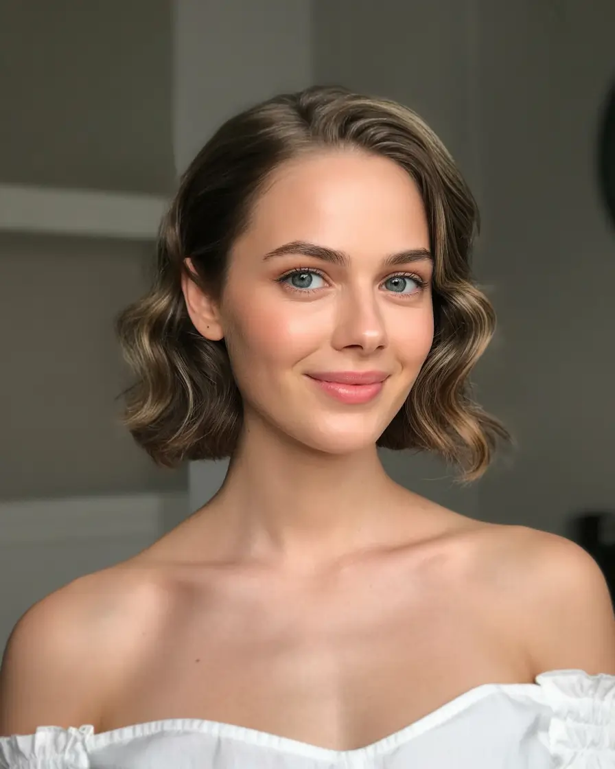 bob hairstyles ideas 2026 Vintage-Inspired Waves with a Polished Finish