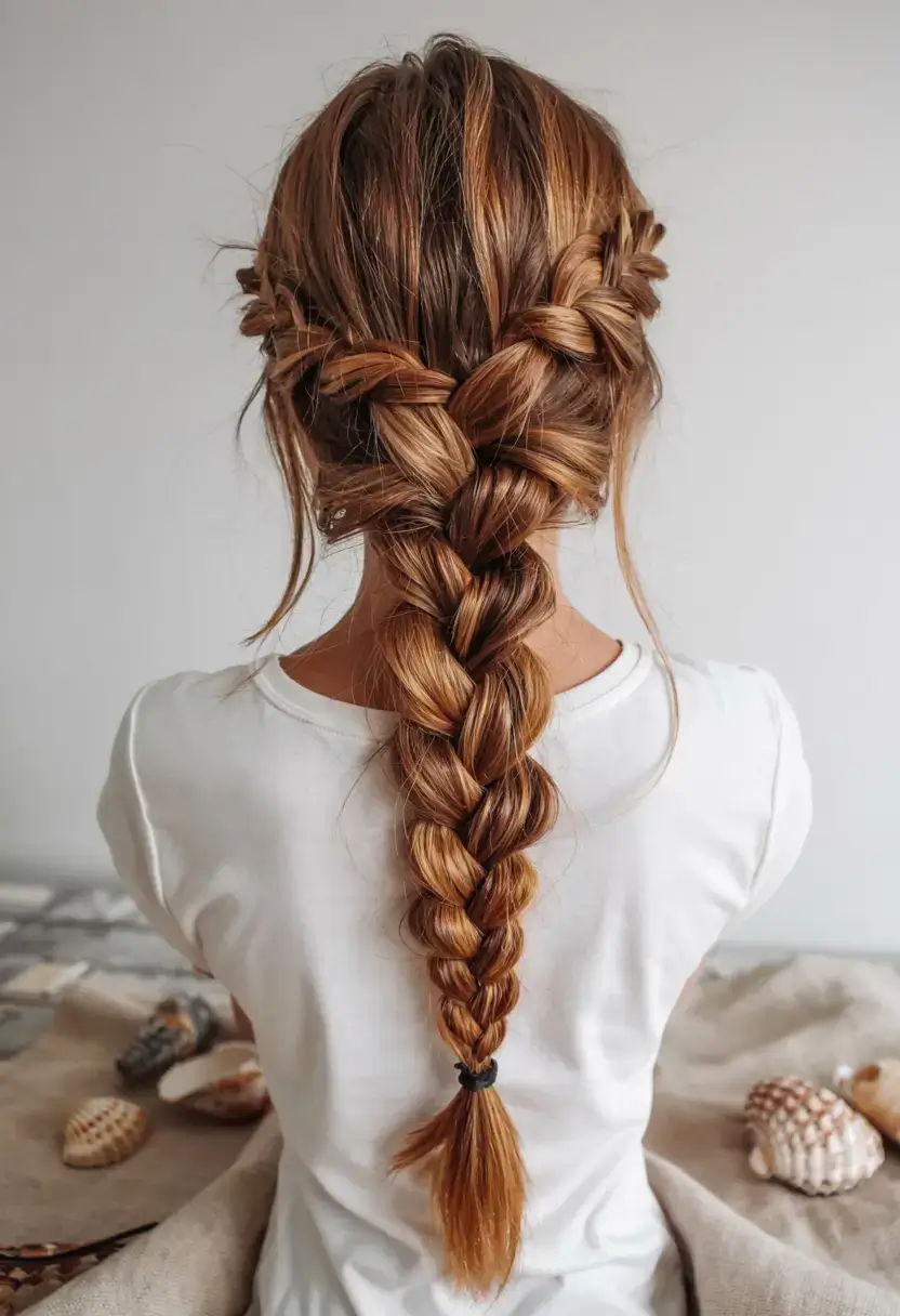 braids hairstyle ideas 2026+Romantic Twist Braids for Early Spring