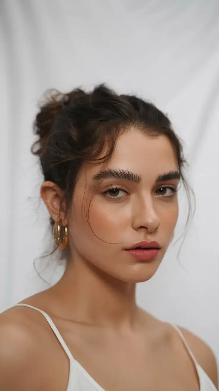 buns hairstyle ideas 2026 The Effortless Textured Bun