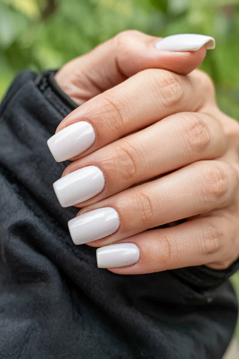 coffin nails 2026 Bright White Gloss Reloaded