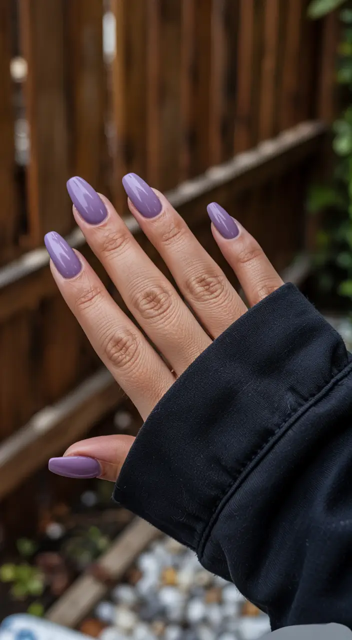 coffin nails 2026 Muted Lilac Revival
