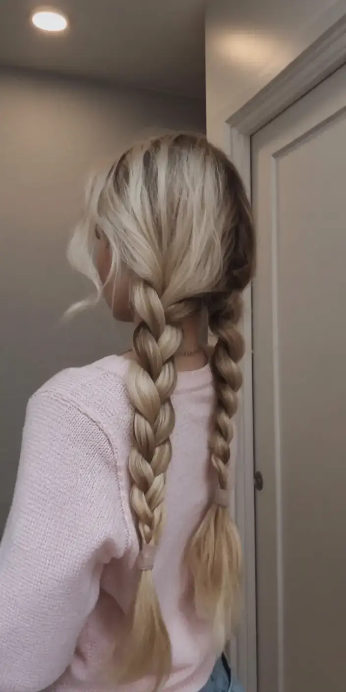 cute hairstyle ideas 2026+Classic Schoolgirl Braids, Reimagined