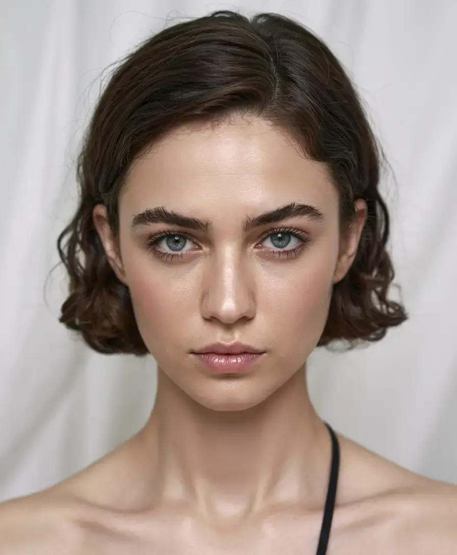 Fat Face Haircuts ideas 2026+Parisian Chin Bob with Sculpted Waves