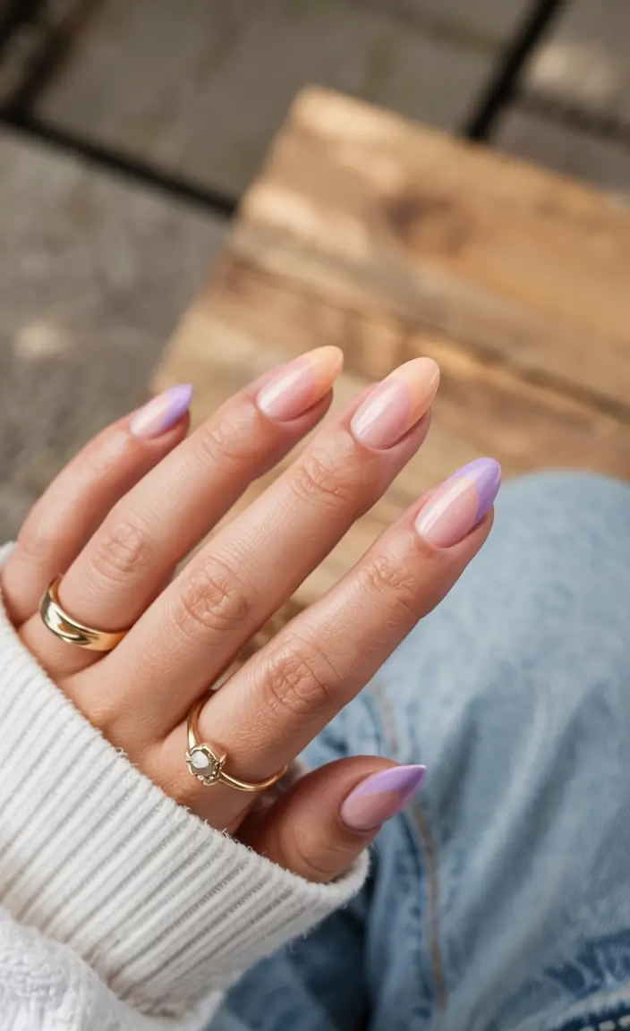 gel nails 2026 Sherbet Ombré Play