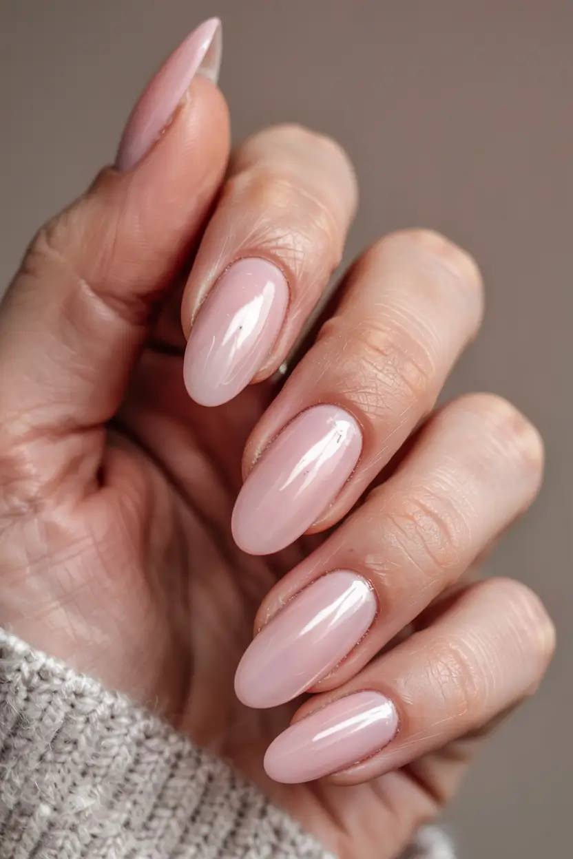 gel nails 2026 Sheer Blush Simplicity
