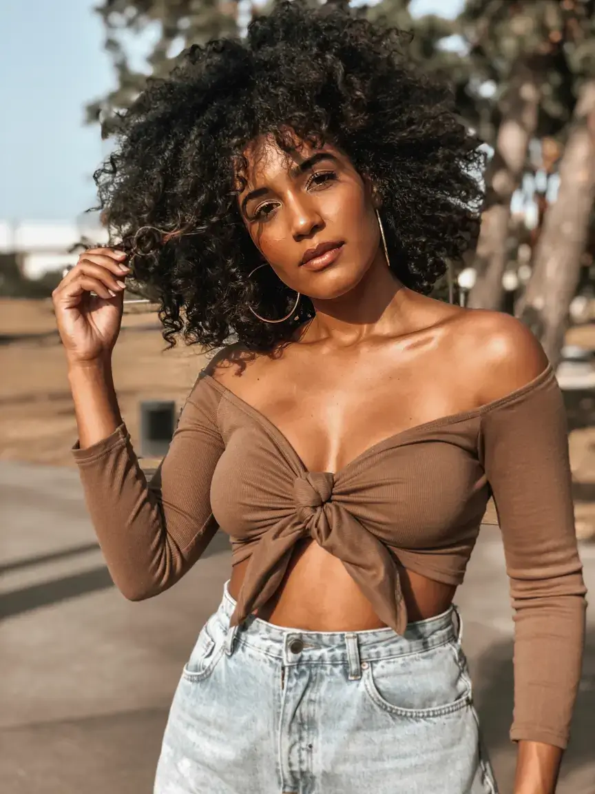 hairstyle black women ideas 2026+Soft Natural Afro With Volume