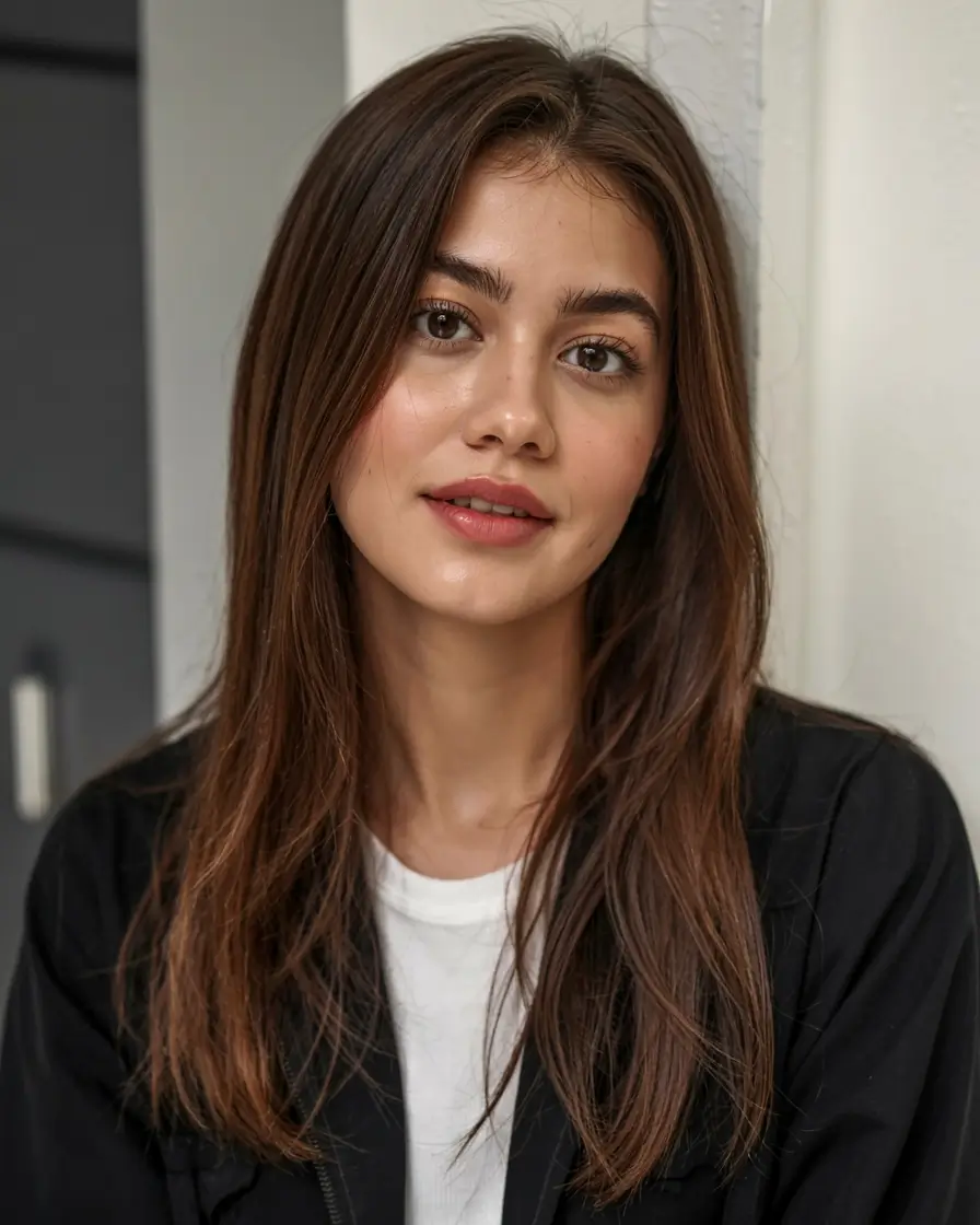 hairstyle for medium length hair 2026+Straight-Laced with a Casual Flow