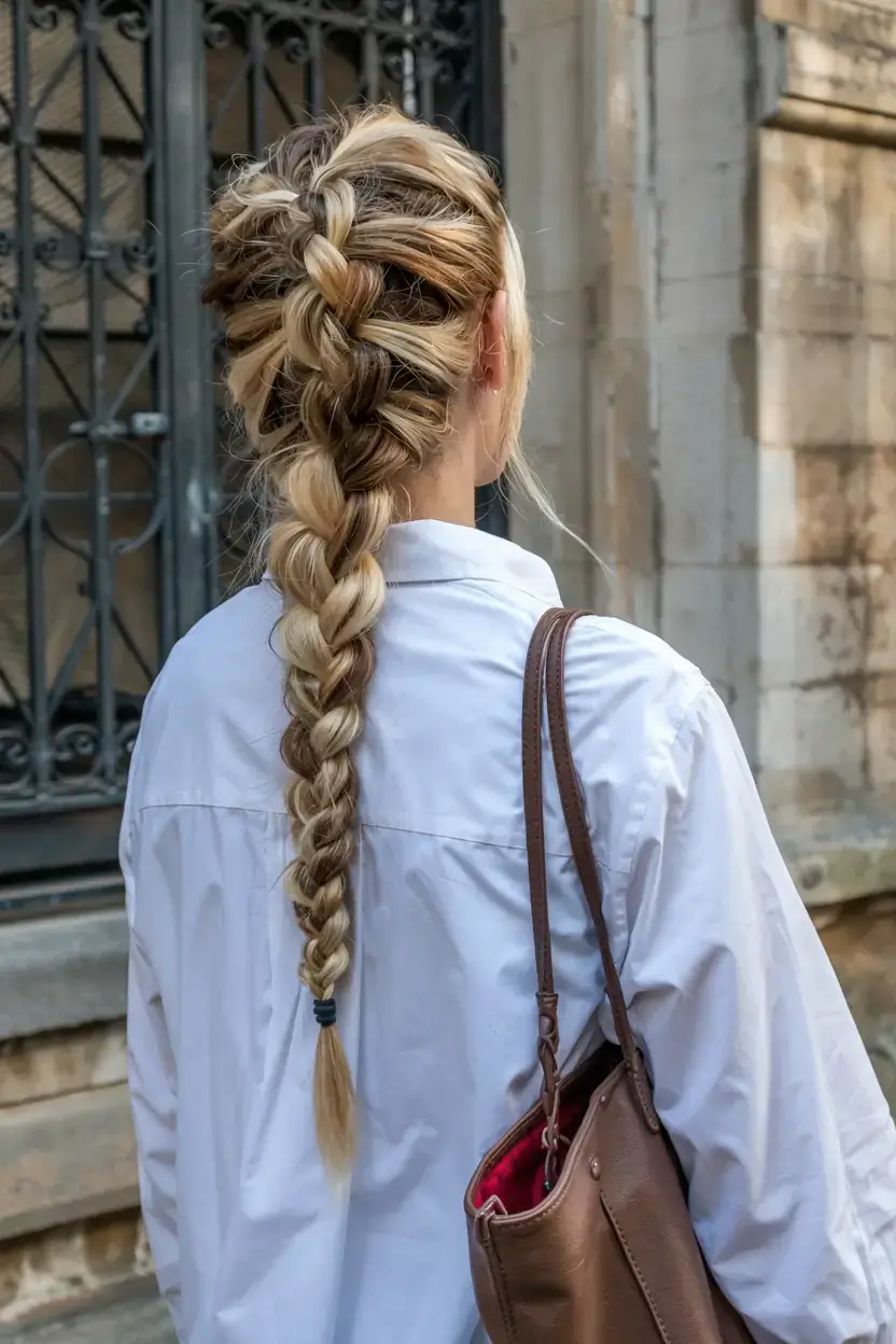 hairstyles ideas 2026+Urban Street-Ready Dutch Braid