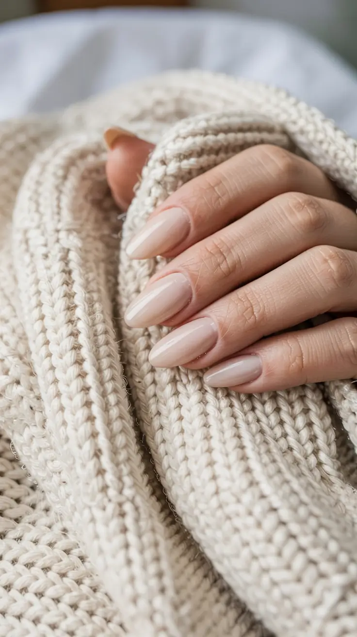 nail colors 2026 Cashmere Nude Sheer