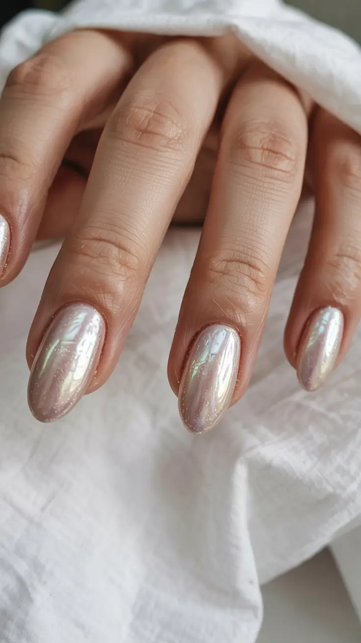 nails design ideas 2026 Opalescent Sheen