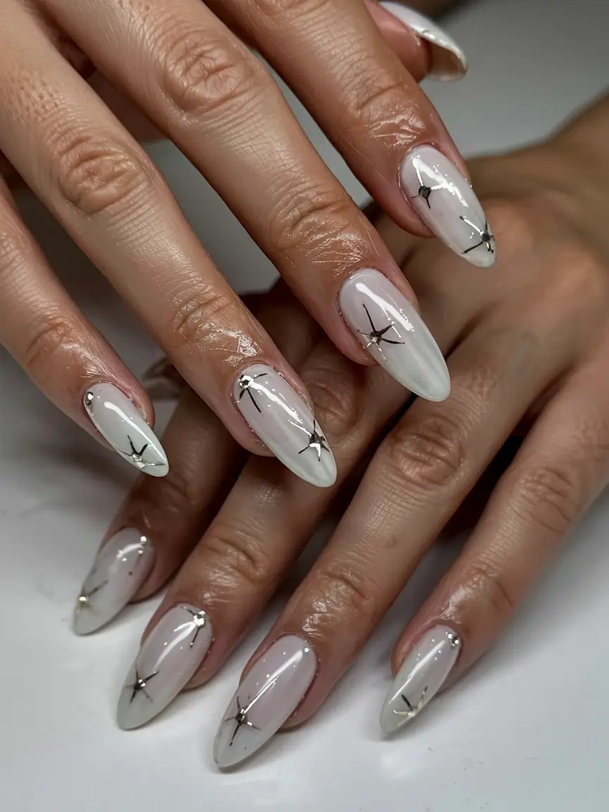 nails inspo 2026 Starlight Whisper
