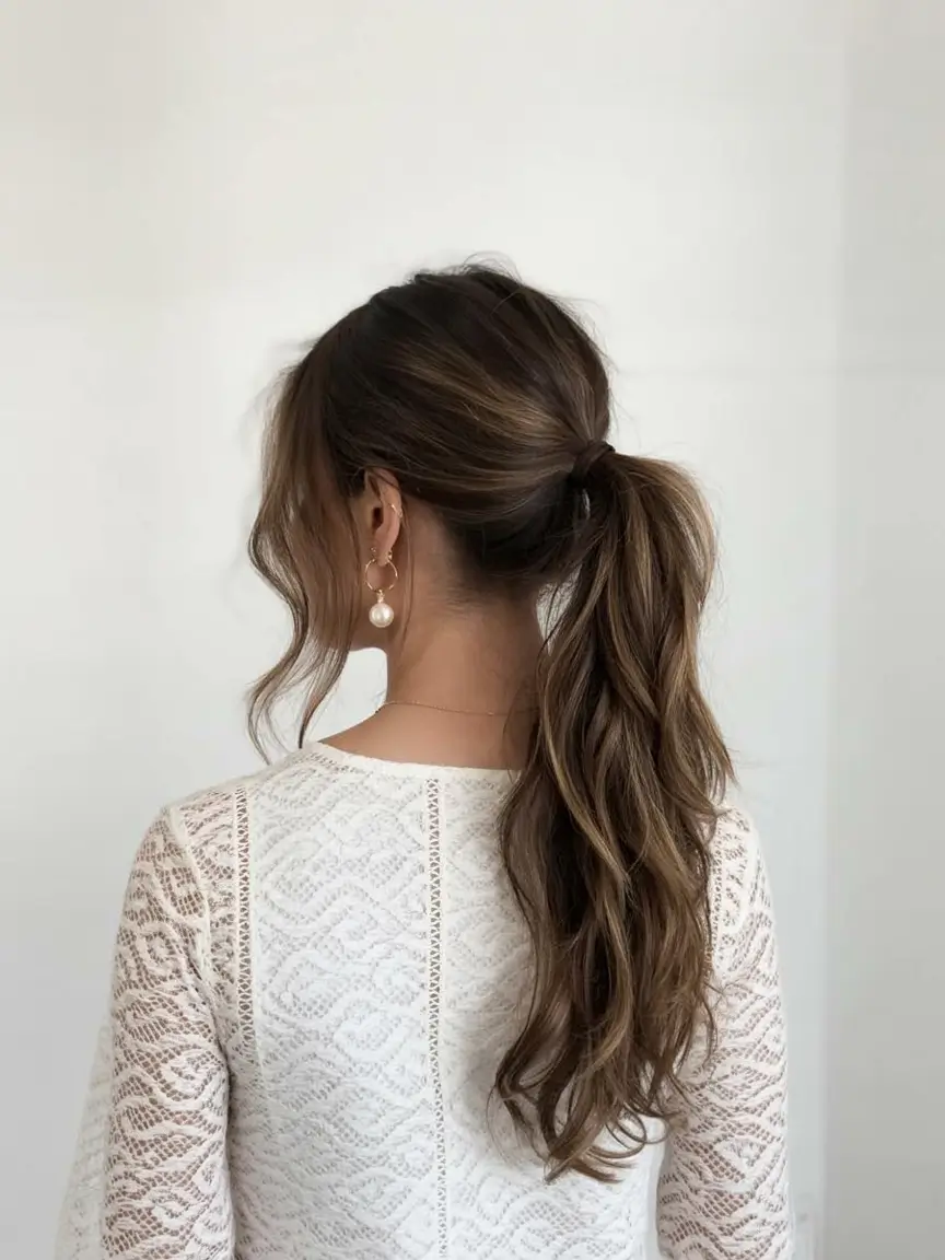 ponytail hairstyles ideas 2026 Soft Layers and Whispered Movement