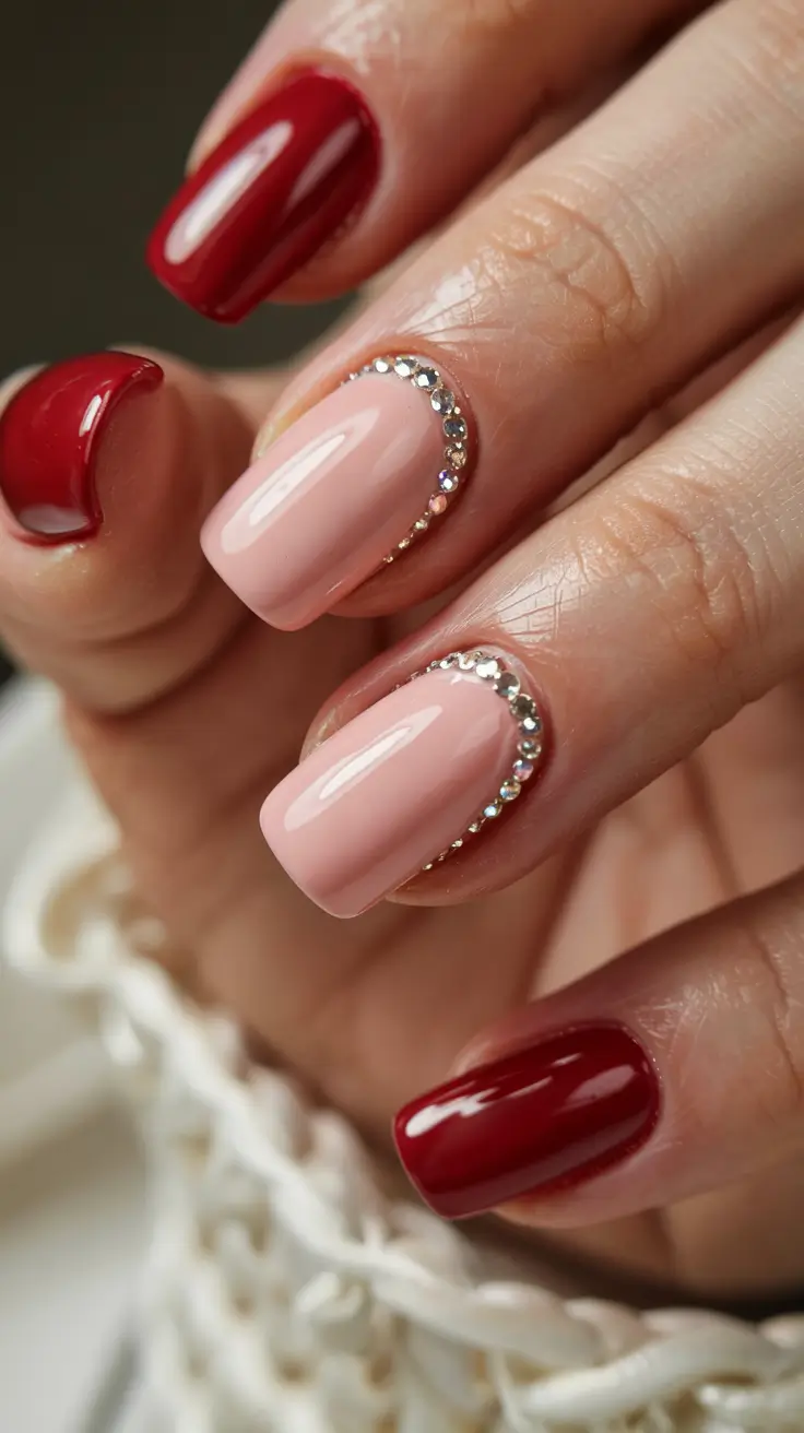 red-nails-2026-Glam-Borderline-Crystal-Cuticles