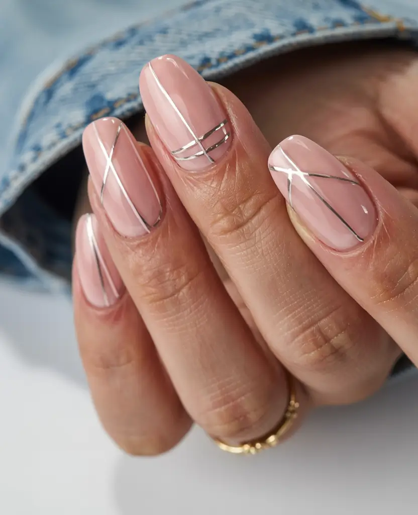 square nails 2026 Linear Art for the Minimalist Maximalist