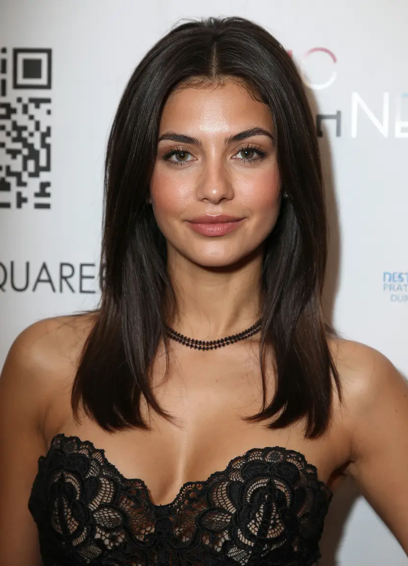 straight hairstyle 2026 Mid-Length Volume with Subtle Shaping