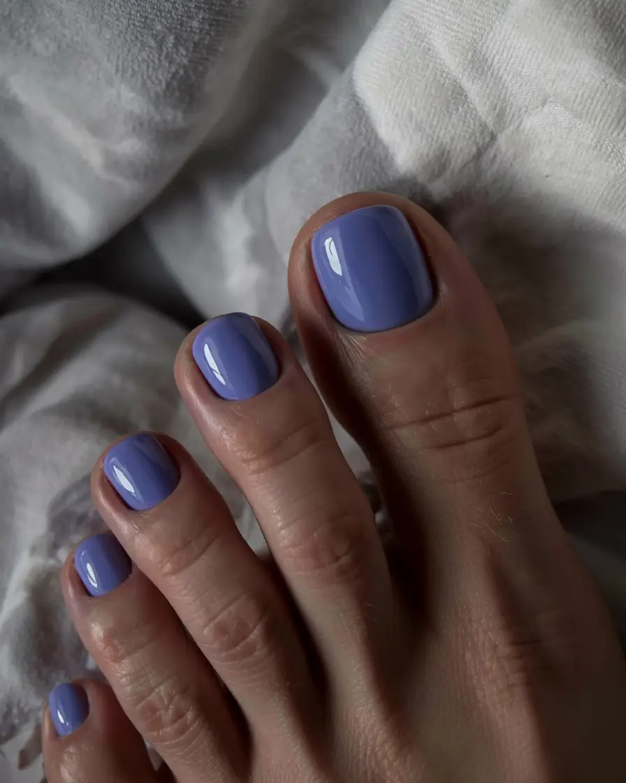 toe nails colors 2026+Periwinkle Dream