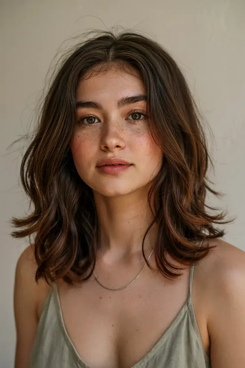 trendy Haircuts ideas 2026 Flipped-Out Collarbone Layers