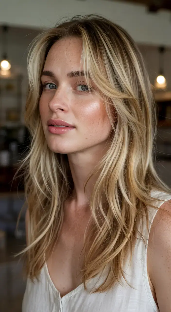 trendy Haircuts ideas 2026 Golden Beach Layers with Soft Volume