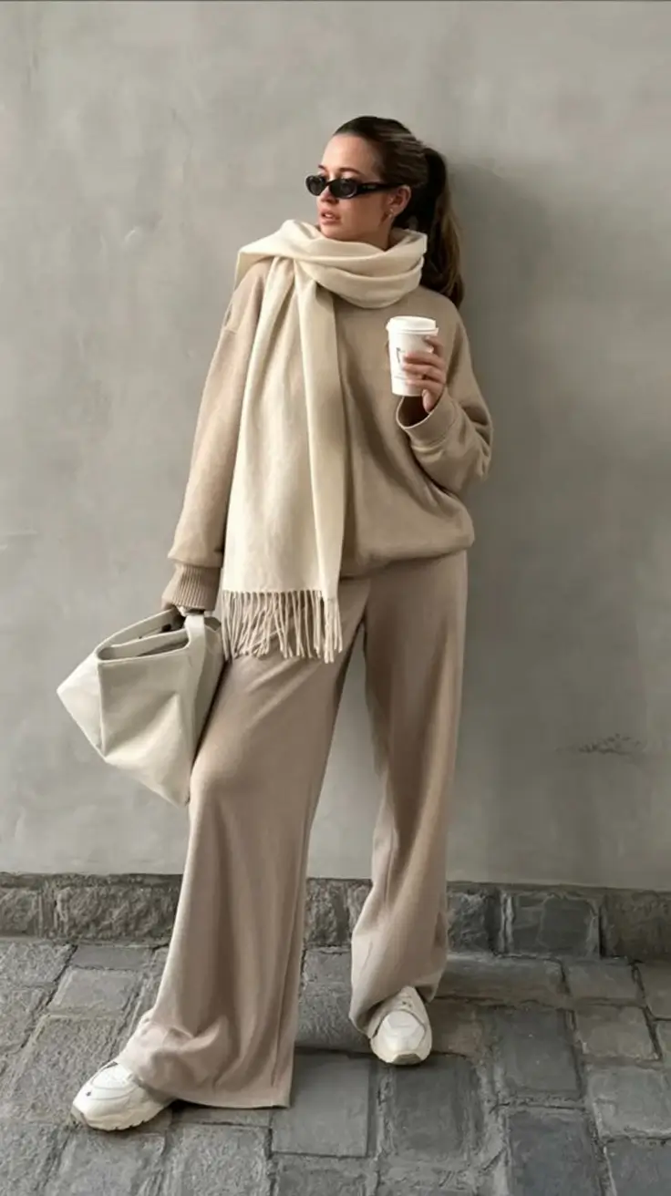 airport spring outfits for women 2026 Cozy Luxe on the Go