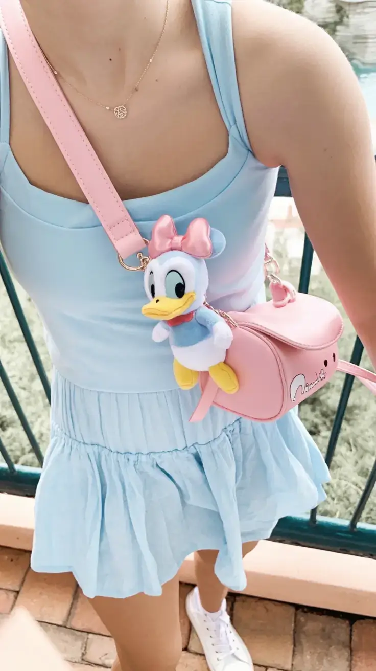 animated spring outfits 2026 trends+Daisy Dreams in Cotton Candy Blue
